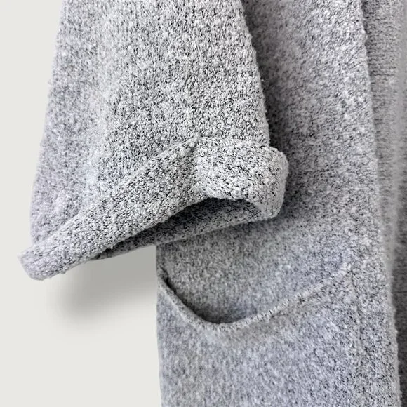 OAK + FORT | M | Open Front Longline Cardigan | Minimalist | Classic | Casual - Picture 3 of 16